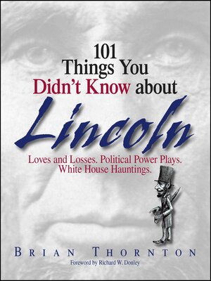 cover image of 101 Things You Didn't Know About Lincoln